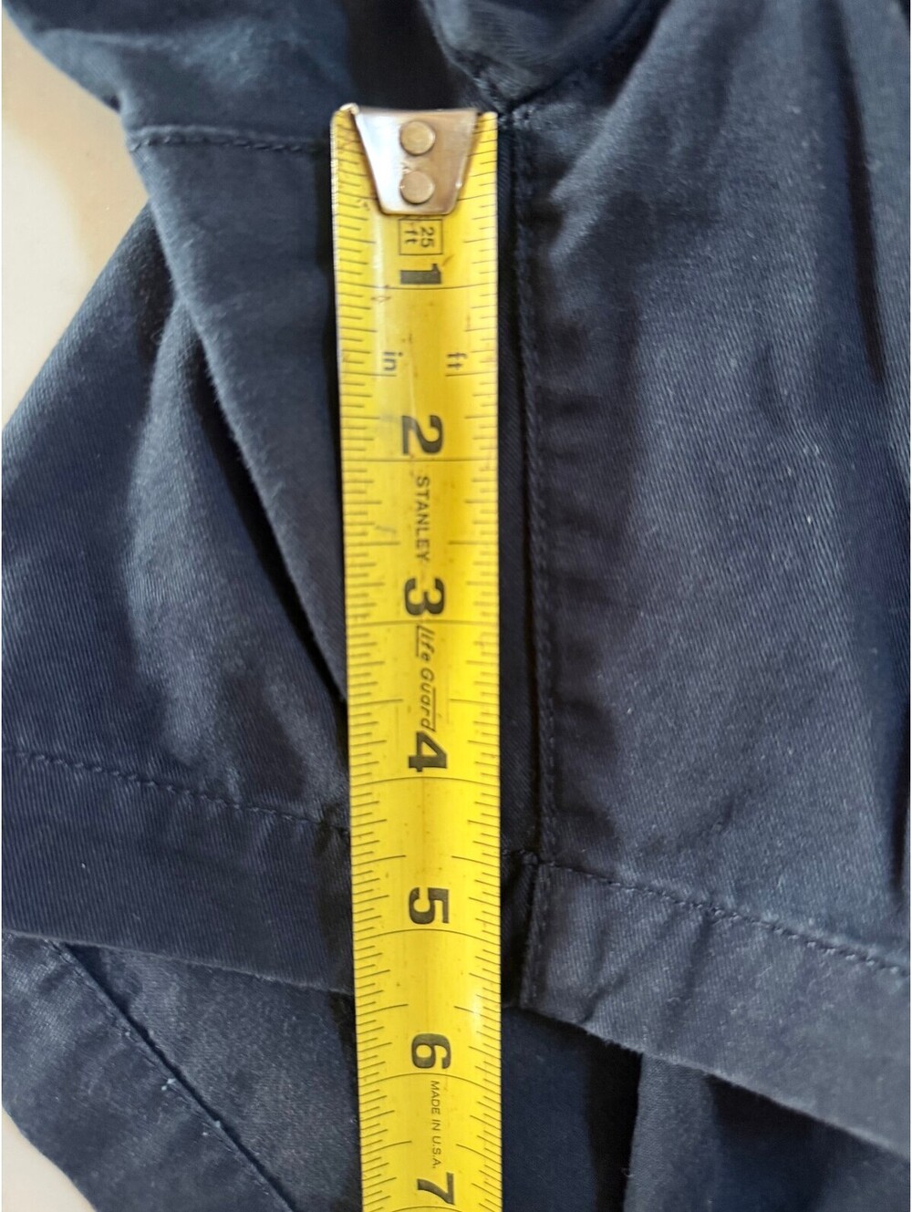 Eddie Bauer Navy Shorts- Size 8 - Picture 3 of 6